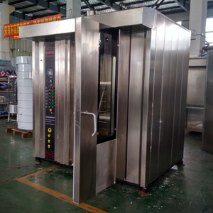 Gran capacidad 16/32/64 Horno de convección eléctrico Gas Diesel aire caliente rotatorio para hornear tostadas barras Baguette hecho China nuevo maíz - Product Image 4