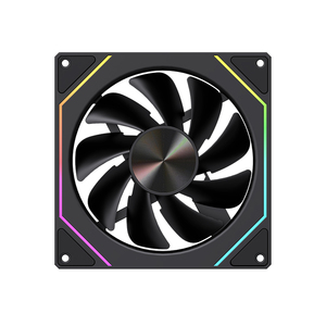 Lovingcool 2024 nuovo stile <span class=keywords><strong>CPU</strong></span> ventola di raffreddamento LED effetto luce per <span class=keywords><strong>Computer</strong></span> da gioco ventola 120mm RGB Desktop ventola armadio - Product Image 3