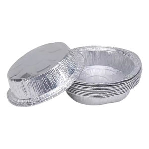 Contenants de cuisson jetables en aluminium 150 ml avec couvercle en plastique PP de qualité alimentaire, personnalisables, vente directe usine B2B, liquidation rapide mondiale - Product Image 4