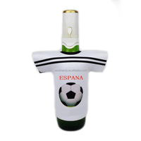 Manchon isotherme en néoprène pour bouteille, forme de t-shirt de football personnalisé WK 2026, pour les événements sportifs aux Pays-Bas