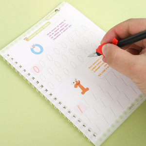 4 Uds. Libro mágico hundido ruso para niños, libros <span class=keywords><strong>de</strong></span> escritura a mano, cuadernos mágicos para niños - Product Image 6