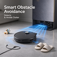 Robot Vacuum Mop Rumah Tangga Dreame X60 Ultra dengan LDS Laser Map, Hot Water Mop, Auto Self Empty Station, Rotating Lift Mop, Smart Cleaner