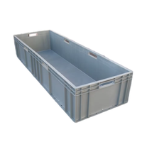 Conteneurs et caisses en plastique empilables EU 1200*400*230mm pour pièces automobiles - Écologiques, légers, durables, étanches, couleur personnalisée