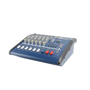 Venda quente 6 Canal 602D USB Powered Mixers Amplificador De Áudio Profissional com BT Vídeo & Iluminação - Product Image 5