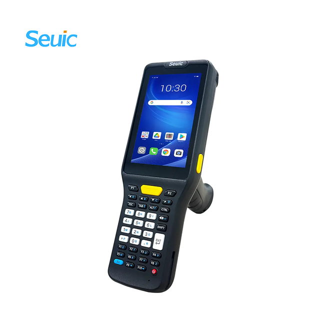 Portable Handheld PDA 1D 2D QR Barcode Scanner 4.0 Inch Industrial Mobile Android Nfc PDAs with Pistol Grip