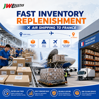 Agent d'expédition aérienne Chine-France pour le dropshipping, réapprovisionnement rapide des stocks en entrepôt, livraison rapide porte-à-porte