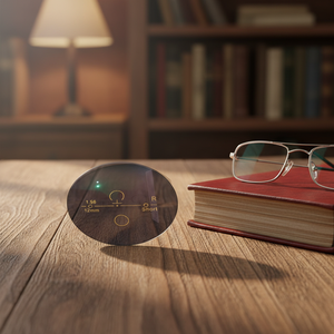 Lentilles de lunettes <span class=keywords><strong>optiques</strong></span> progressives en résine photochromiques Thinkeylens T6 1.56, deux pièces, HMC UV400 - Product Image 3