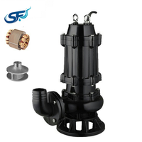 Pompe de drainage submersible 20m³/h, hauteur de refoulement 15m, 2.2kW, étanche IP68 pour le contrôle des inondations en sous-sol, certifiée CE