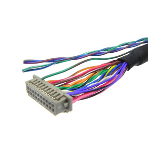 Fabrika Özel Üretim FI-S20S FI-S6S - DF13-20DS-1.25C Transfer Kablo Demeti 1.25mm Aralıklı 20 Pin Konnektörlü LVDS Kablo LCD Panel için - Product Image 2