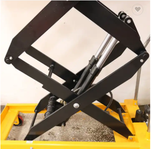150kg 350kg 500kg 1000kg 유압 리프트 테이블 수동 소형 리프트 테이블 가위형 리프트 - Product Image 5