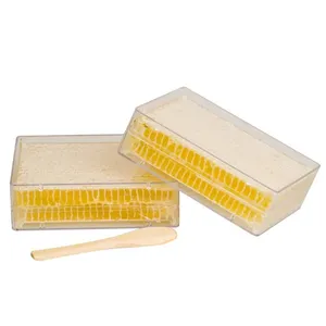 Пищевой прозрачный гребень, коробка для меда, сотовая коробка, гребень, кассета меда