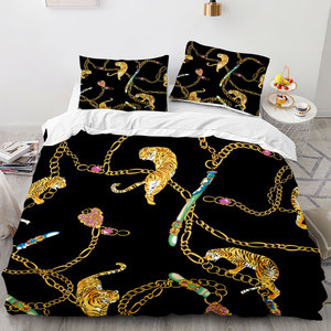 Bán Buôn 3-Mảnh Thiết Kế 3D In Duvet Cover Và Tấm Ga Giường Đặt Cậu Bé Duy Nhất Vua Kích Thước Chăn Cho Khách Sạn Sử Dụng - Product Image 4