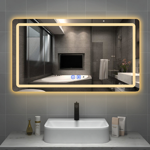 <span class=keywords><strong>Espejo</strong></span> Rectangular para <span class=keywords><strong>Baño</strong></span> con Iluminación LED Fría, Diseño <span class=keywords><strong>Desempañador</strong></span> - Product Image 5