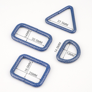 Conectores de correa de Color para bolso, hebilla cuadrada de Metal, Kit de hebillas de Metal para correa de bolso - Product Image 3