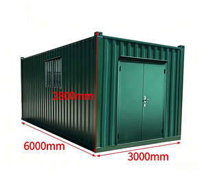 Casa <span class=keywords><strong>Container</strong></span> Moderna Personalizzabile da 20 Piedi, Mobile e Smontabile, per Stoccaggio Veicoli, Magazzini, Garage e <span class=keywords><strong>Container</strong></span>, ecc. - Product Image 2