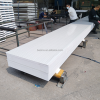 Panneaux muraux et de toiture en métal avec âme en EPS pour isolation thermique - Design moderne, écologique et résistant au feu