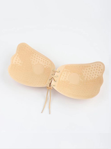 Nouvelle aile Invisible dos <span class=keywords><strong>nu</strong></span> soutien-gorge Viscose sans couture sujette poitrine soutien-gorge accessoire de levage du <span class=keywords><strong>sein</strong></span>/soutien-gorge en pâte de coton - Product Image 3