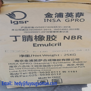 IGSR NBR 3350 Caucho de Acrilonitrilo de Alta Calidad Jinpu <span class=keywords><strong>INSA</strong></span> 3350 Grado Tubería Materia Prima para Sellos y Mangueras - Product Image 2