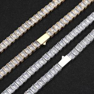Bracelets de tennis personnalisés OEM en argent S925, style hip-hop, avec moissanite VVS1, chaîne éternité, bijoux fins, vente en gros, fabricant et fournisseur - Product Image 5