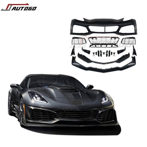 Pare-chocs avant en plastique PP remis à neuf en usine pour <span class=keywords><strong>Corvette</strong></span> C7 Stingray Premiere Edition Z06 Coupé <span class=keywords><strong>2014</strong></span>-2019, mise à niveau vers ZR1 Assy - Product Image 1