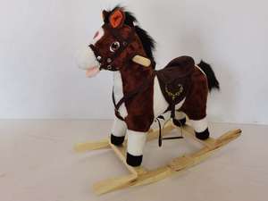 Juguete de poni de peluche, <span class=keywords><strong>caballo</strong></span> rockihng, FL600-DR - Product Image 4