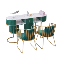 Table de manucure beauté de luxe Table de manucure moderne Table à ongles manucure