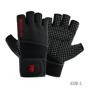 Gants d'exercice Boton Gym, noir et rose, antidérapants, pour la musculation, gants de fitness pour adultes, unisexe - Product Image 3