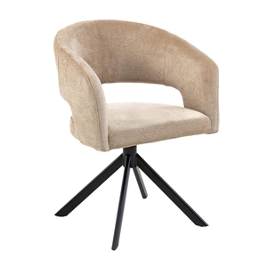 Commercio all'ingrosso mobili moderni eleganti <span class=keywords><strong>tessuto</strong></span> <span class=keywords><strong>grigio</strong></span> scuro tappezzeria bracciolo girevole vasca di lusso <span class=keywords><strong>in</strong></span> velluto <span class=keywords><strong>grigio</strong></span> girevole per sala da pranzo <span class=keywords><strong>sedie</strong></span> - Product Image 2