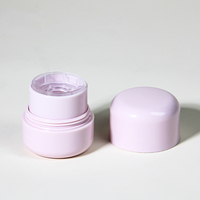 Conception mignonne personnalisée 6g vide gelée blush bâton Tube fond remplissage rond petit déodorant bâton bouteille Contour bâton conteneur
