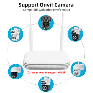 Système de vidéosurveillance sans fil ONVI 8CH H.265 9MP avec audio bidirectionnel, PTZ, WIFI, IP, zoom 8X, vision nocturne pour la sécurité domestique - Product Image 3