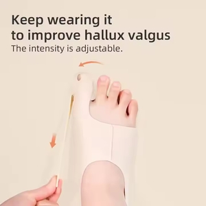 Großer Hallux-Valgus-Zehenkorrektor, rutschfester Zehentrenner zur Linderung von Hallux-Valgus-Füßen - Product Image 6