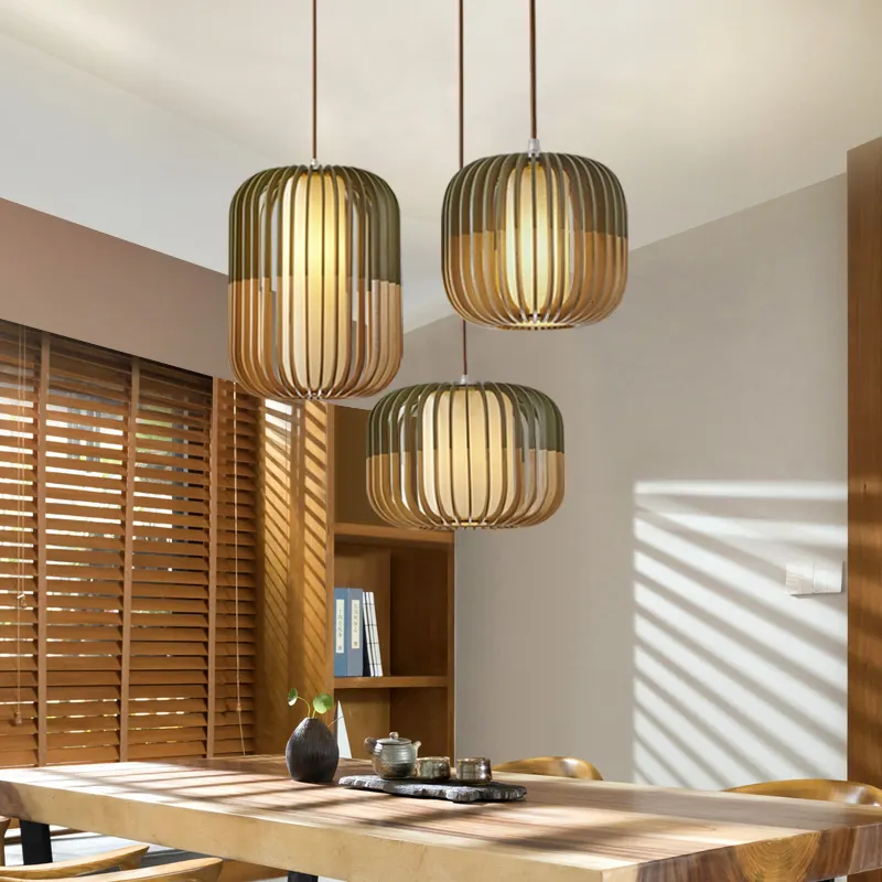 Designer Creative Rattan pendant Lighting Handmade Natural Woven Table Lamp for Restaurant Hotel