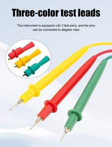 เครื่องทดสอบลำดับ3เฟสแบบไม่สัมผัส VICTOR 850/850A, AC 600V สูงสุด, ตัวบ่งชี้ช่วงความถี่20-400Hz - Product Image 4