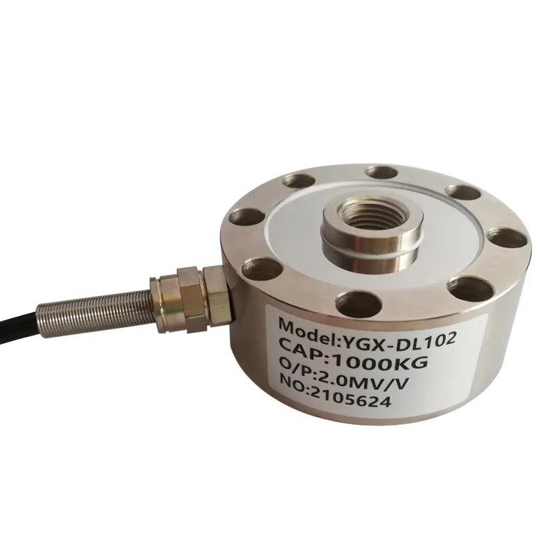 Pancake load cell weight sensor transducer for force measurement of belt scale hopper scale tension testing machine etc.
