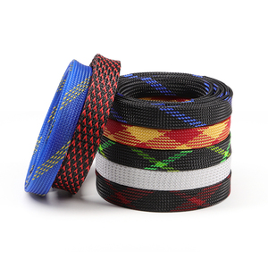 PET Jalinan Kawat Dapat Diperluas Wrap Warna Disesuaikan 3Mm-100Mm Nilon Terisolasi Kepadatan Tinggi Ketat Selubung Pelindung Harness Kabel - Product Image 4