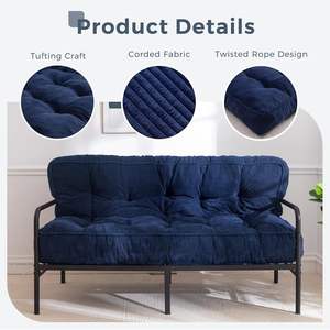 8 pollici trapuntato imbottito Memory Foam <span class=keywords><strong>divano</strong></span> <span class=keywords><strong>divano</strong></span> Futon materassi pieghevole <span class=keywords><strong>divano</strong></span> <span class=keywords><strong>letto</strong></span> <span class=keywords><strong>Topper</strong></span> soggiorno - Product Image 3