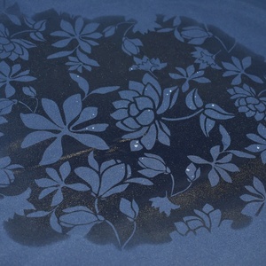 Nước phản ứng in đào da vải tùy chỉnh mô hình mưa áo khoác vải - Product Image 5