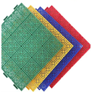 Carreaux de sol sportifs pour terrain de basket portable PP - Product Image 2