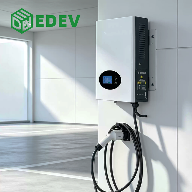 EDEV 40kW Commercial DC EV Charger for Parking Lot Fleet and Business Charging