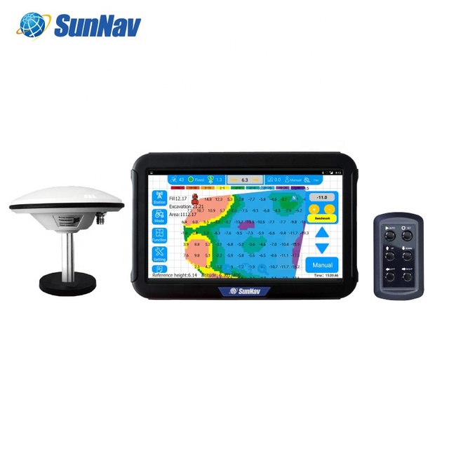 SunNav GPS Land Leveler for Soil Prepration Guidance Leveling System Farm Land Leveling for High Precision Agriculture