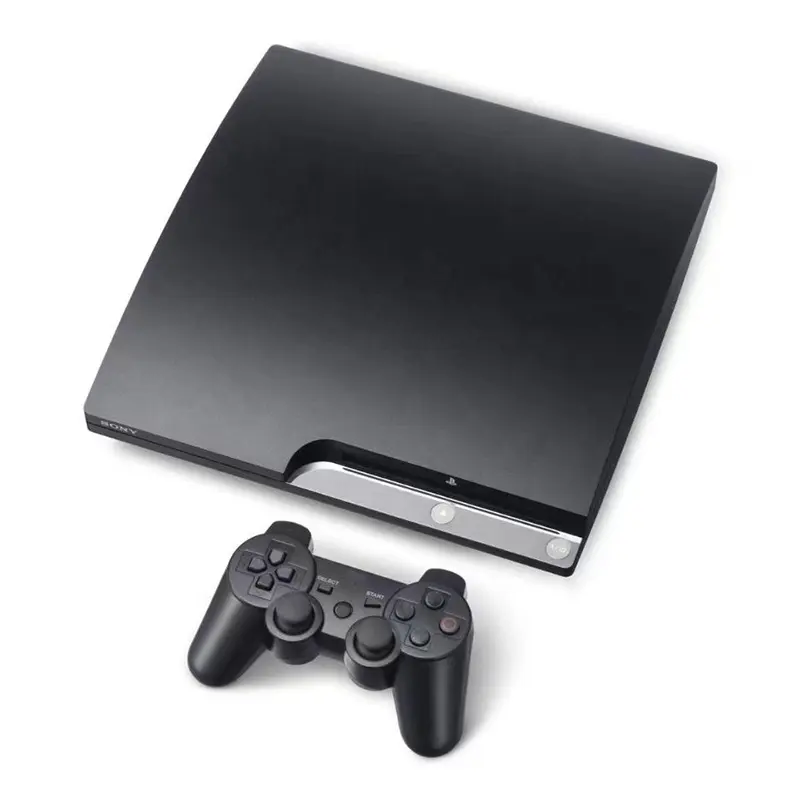 Envío gratis PS tres consola Gamepad reproductor de juegos LED indicadores 95% nueva máquina de juego con controlador de juegos para Sony