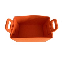 Panier à linge Boîte à jouets pliable en feutre Panier de rangement