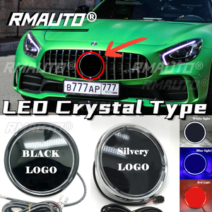 ไฟ LED คริสตัลสำหรับตกแต่งกระจังหน้ารถยนต์ โลโก้กลาง สำหรับ Mercedes Benz GLC GLE GLS X253 W166 X166 ปี 2015-2019 2020-2022 - Product Image 1