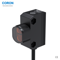 Capteur photoélectrique CORON série GF2 DC12-24V, câble de 2 m, boîtier en plastique, réflexion miroir, réflexion diffuse, traversant