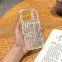 Coque de téléphone antichoc intégrale IMD à paillettes, haute protection, motif animalier, pour iPhone 13 14 15 16 17 Pro Max 17 Air