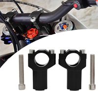 Peninggi setang sepeda motor, alumunium Universal peninggi setang CNC klem dapat disesuaikan gambar pabrik