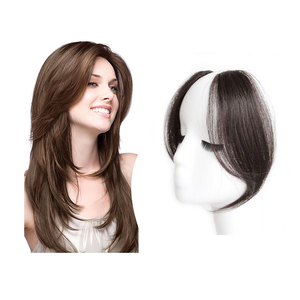 Bán Buôn Dày <span class=keywords><strong>Clip</strong></span> Trong Hairpieces Side Quét 3D Không Khí Bang Tự Nhiên Vô Hình <span class=keywords><strong>Clip</strong></span> Trên Giả Tóc <span class=keywords><strong>Bangs</strong></span> Cho Hàng Ngày Mặc - Product Image 5