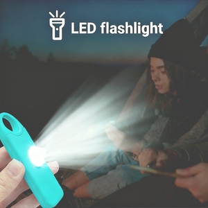 Llavero portátil de bolsillo pequeño recargable Llavero de autodefensa Alarmas de seguridad personal <span class=keywords><strong>Alarma</strong></span> antiviolación - Product Image 6