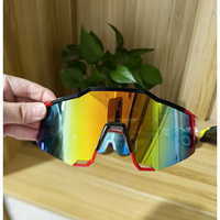 Nouveau gros lunettes de sport surdimensionnées en plein air unisexe rétro carré lunettes de soleil de cyclisme haute qualité PC lentille prêt Stock lunettes de soleil
