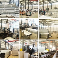 Système complet de serre agricole hydroponique multi-spans économique pour la culture de tomates, de fraises et de concombres, système de culture en verre